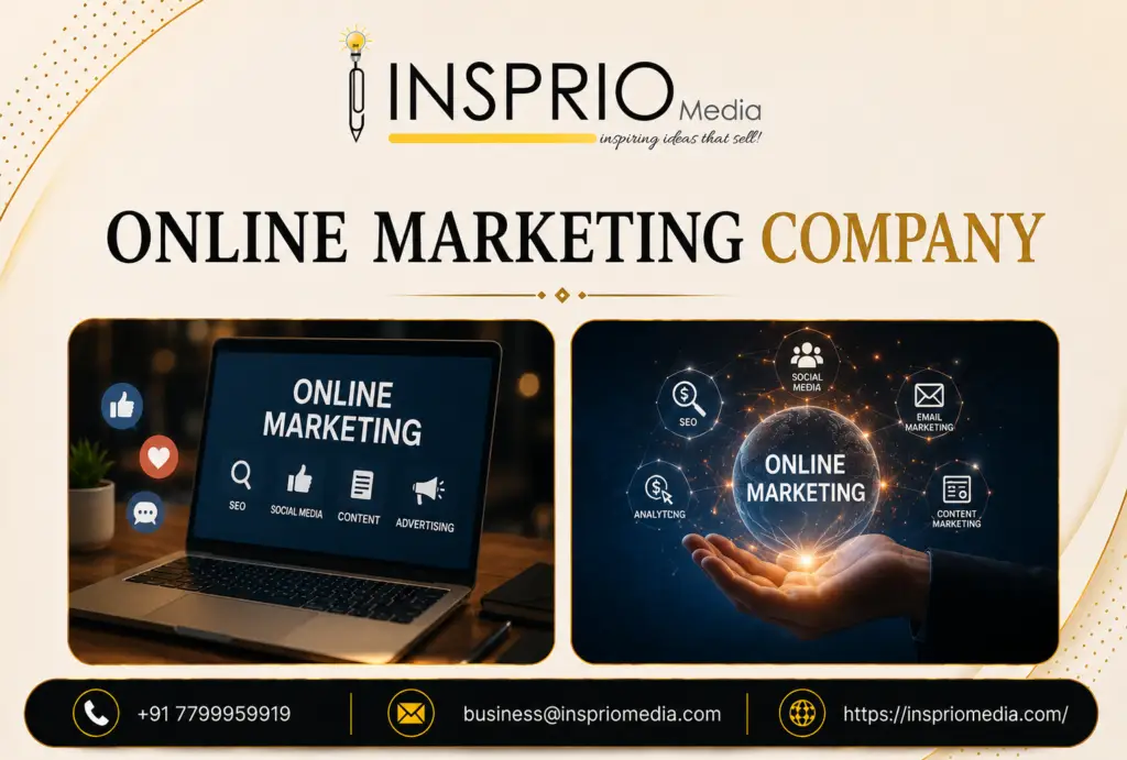 Professional online marketing company providing SEO, social media marketing, branding, website development, and digital marketing services