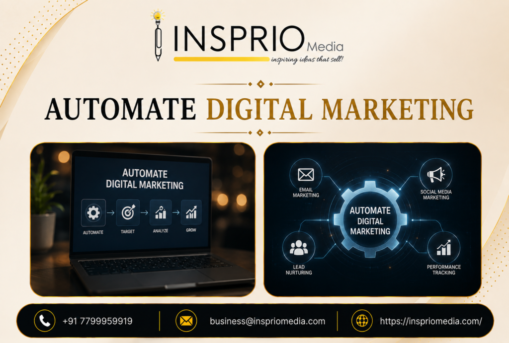 Automate Digital Marketing Solutions for Business Growth by Insprio Media