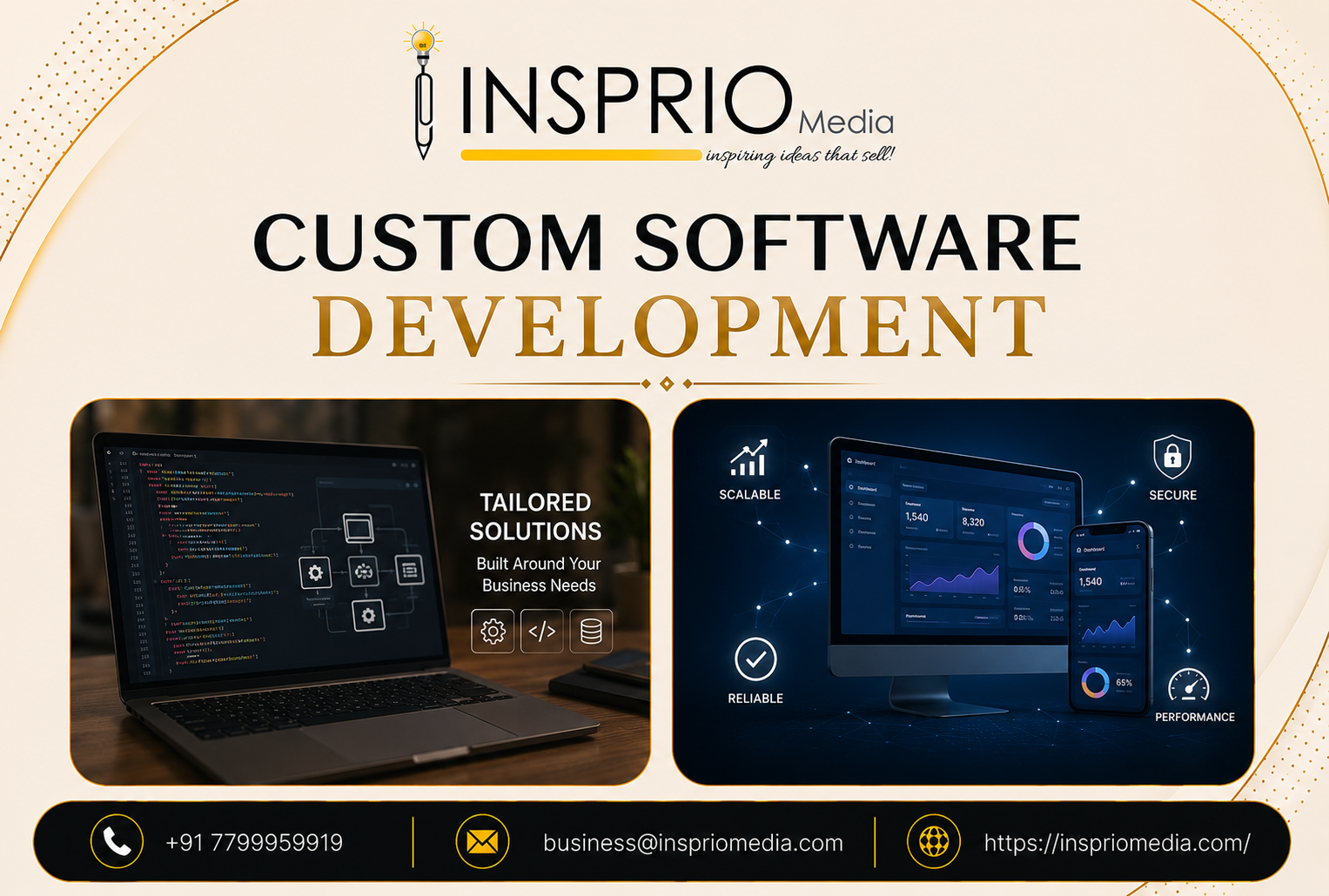 Custom Software Development Services by Insprio Media
