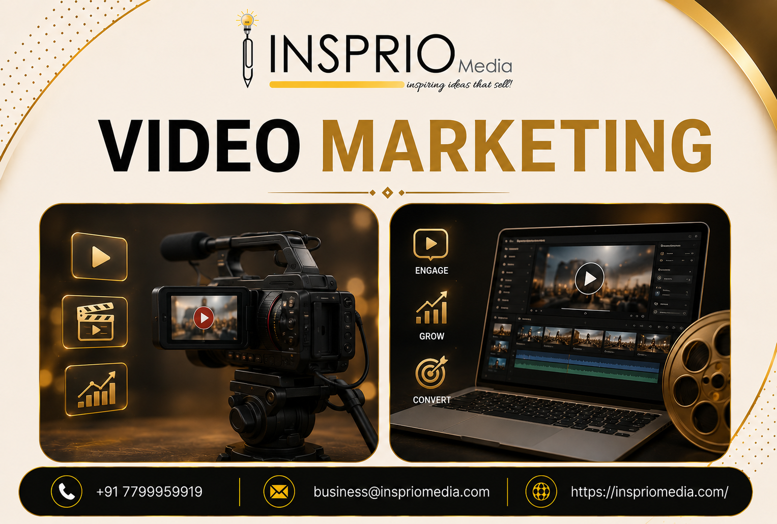 Professional Video Marketing Services by Insprio Media