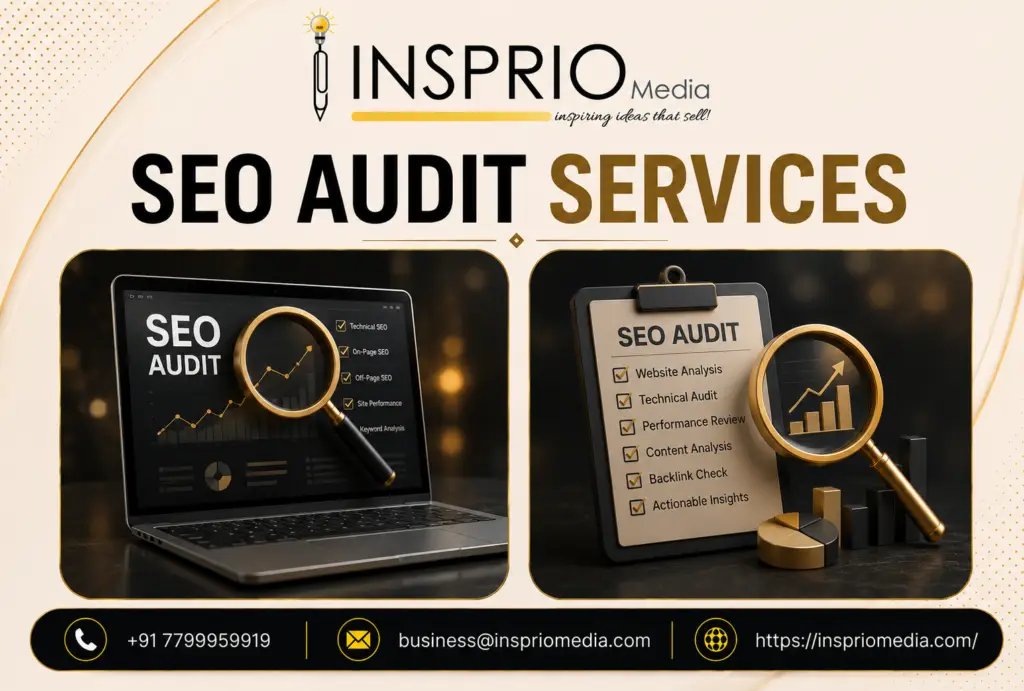 SEO Audit Services analysing website performance, technical SEO issues, content quality and Google rankings