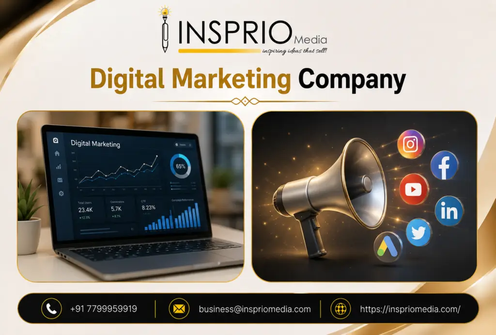 Digital Marketing Company providing SEO, social media, web development and paid advertising services