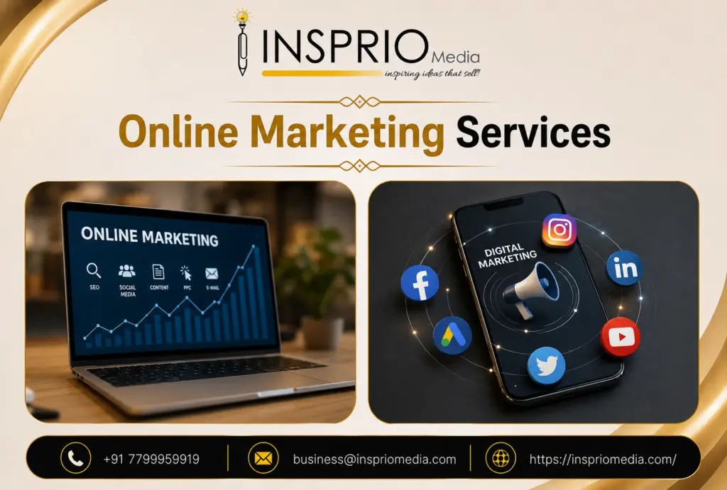 Online Marketing Services for SEO, social media, paid advertising, branding and website growth