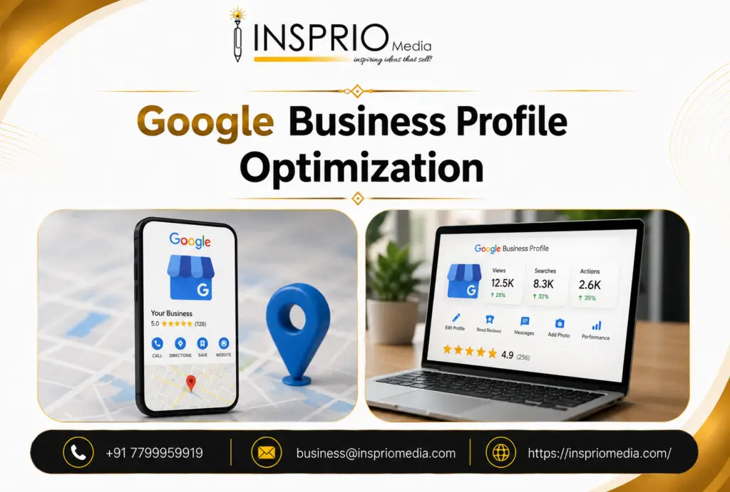 Google Business Profile Optimization services to improve Google Maps rankings and local business visibility