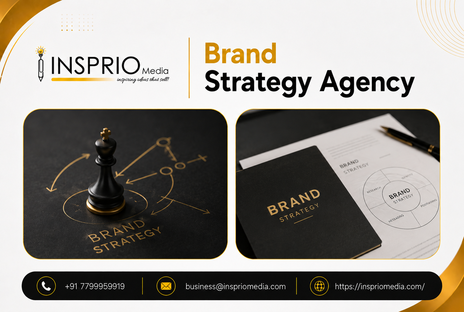 Brand Strategy Agency developing positioning, identity and communication plans