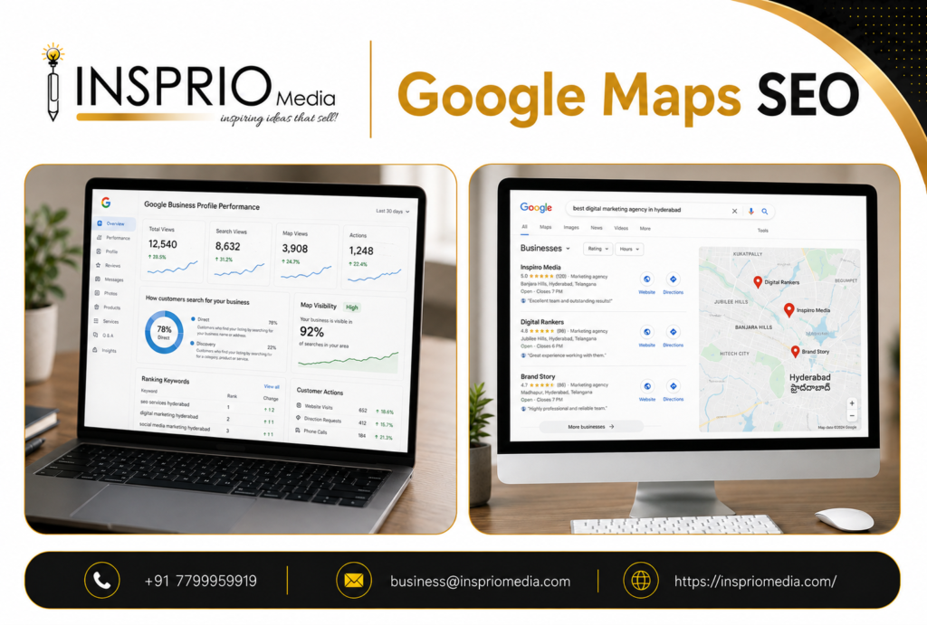 Google Maps SEO strategy to rank your business higher in Google Maps and local search results