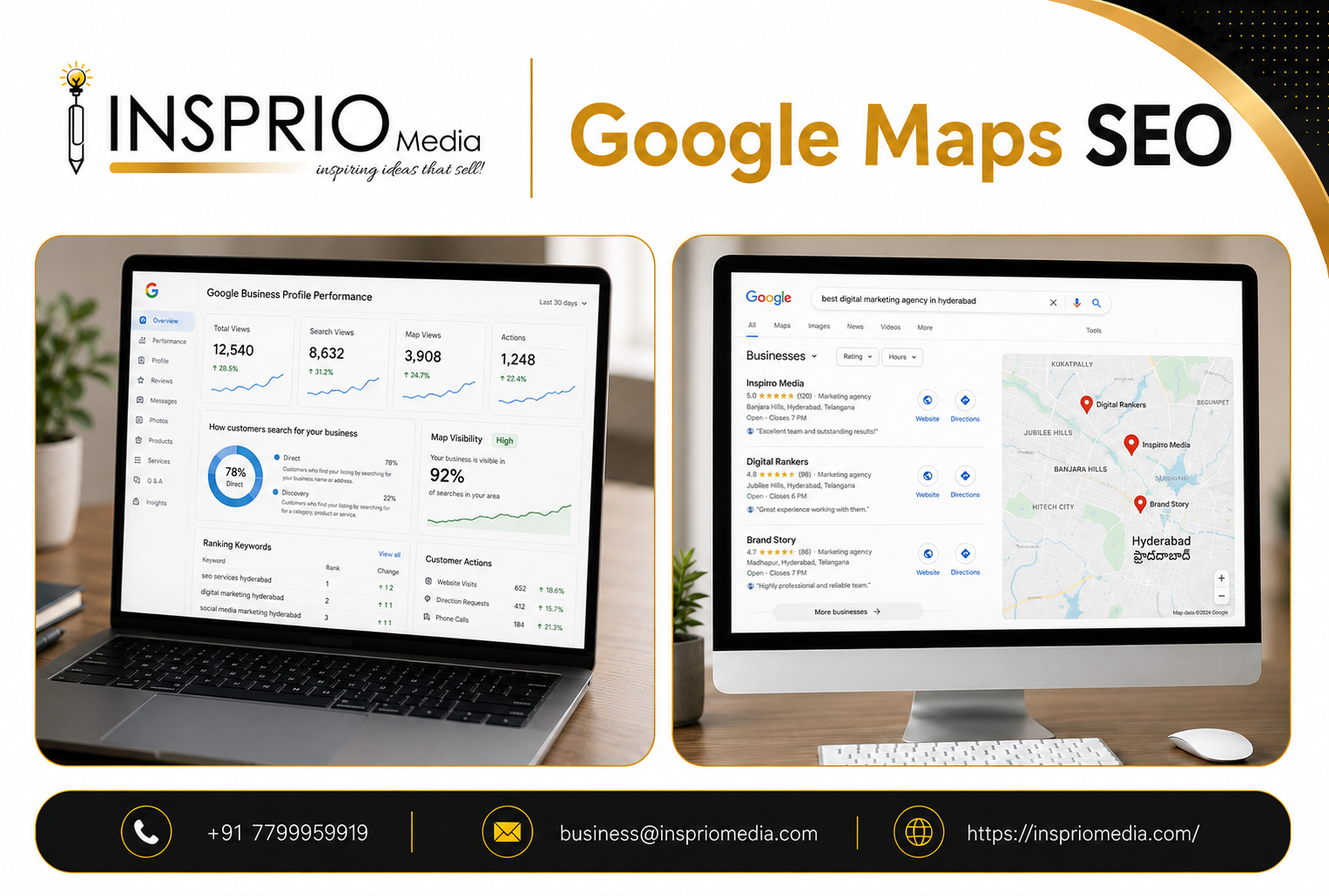 Google Maps SEO strategy for improving local business rankings