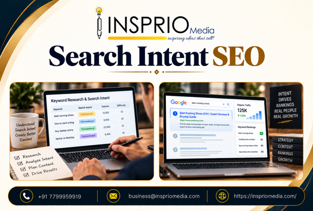 Search Intent SEO strategy for creating content that ranks higher on Google