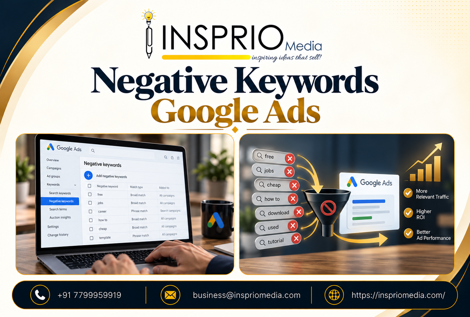 Negative Keywords in Google Ads: What They Are and How to Use Them