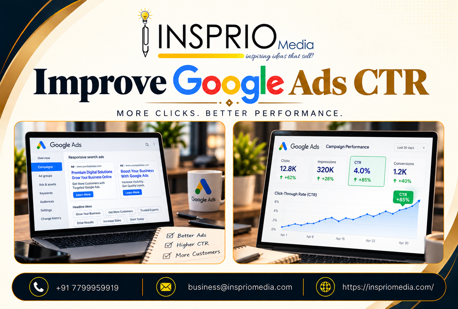 How to Improve Google Ads CTR (and When Not To)