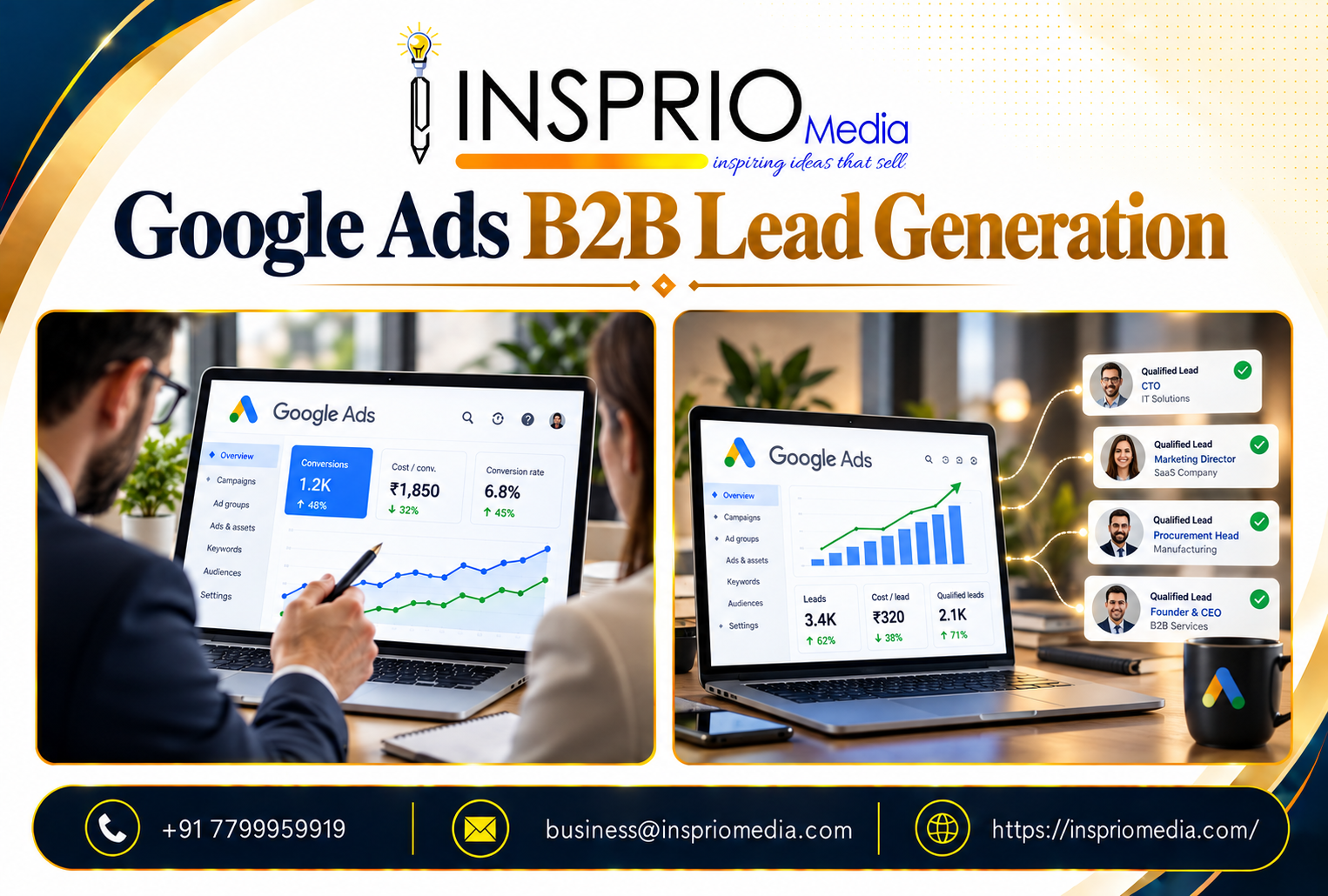 Google Ads for B2B Lead Generation: What Works in India