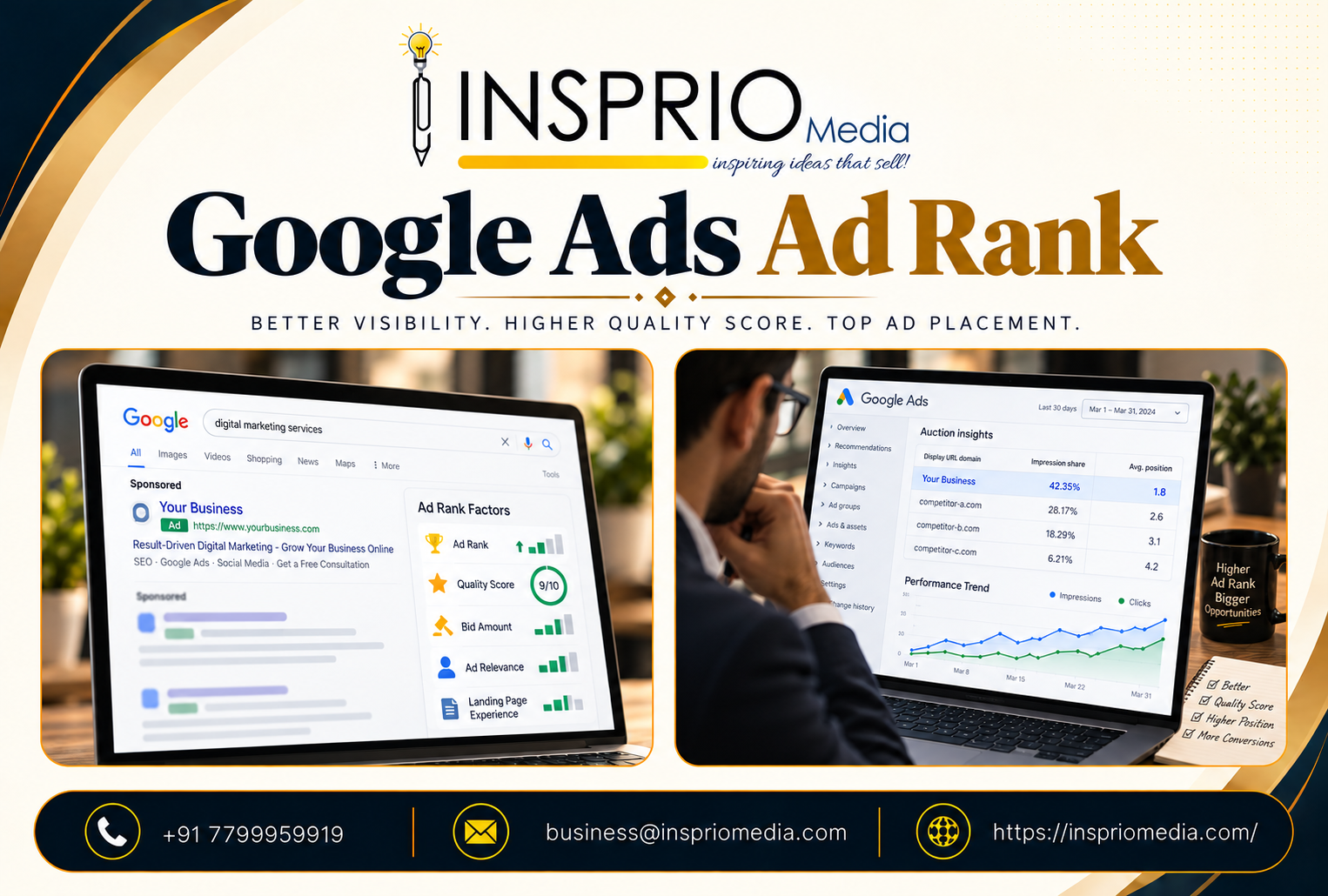 Google Ads Ad Rank: How It Works and How to Improve It